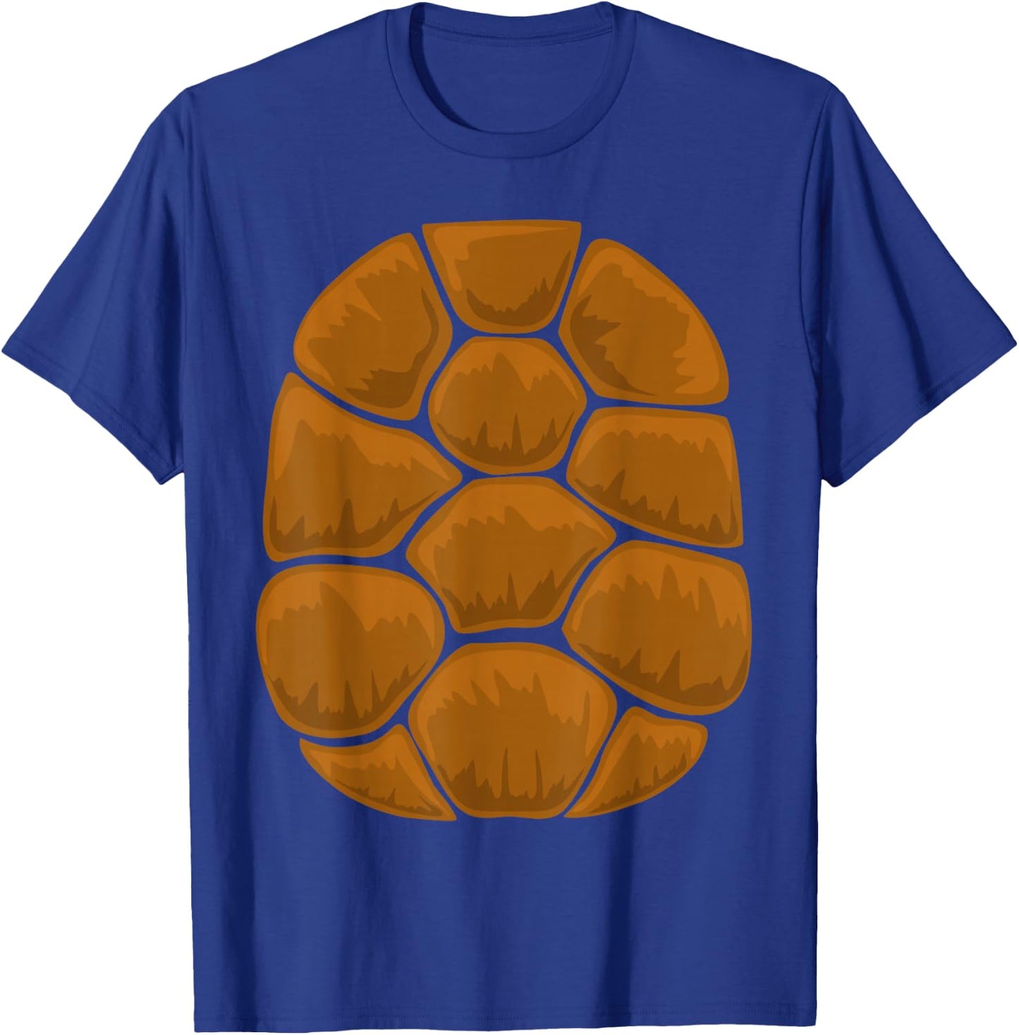 Turtle Shirt Adult Men Women Kids Turtle Shell Costume T-Shirt - T-Shirt | Royal