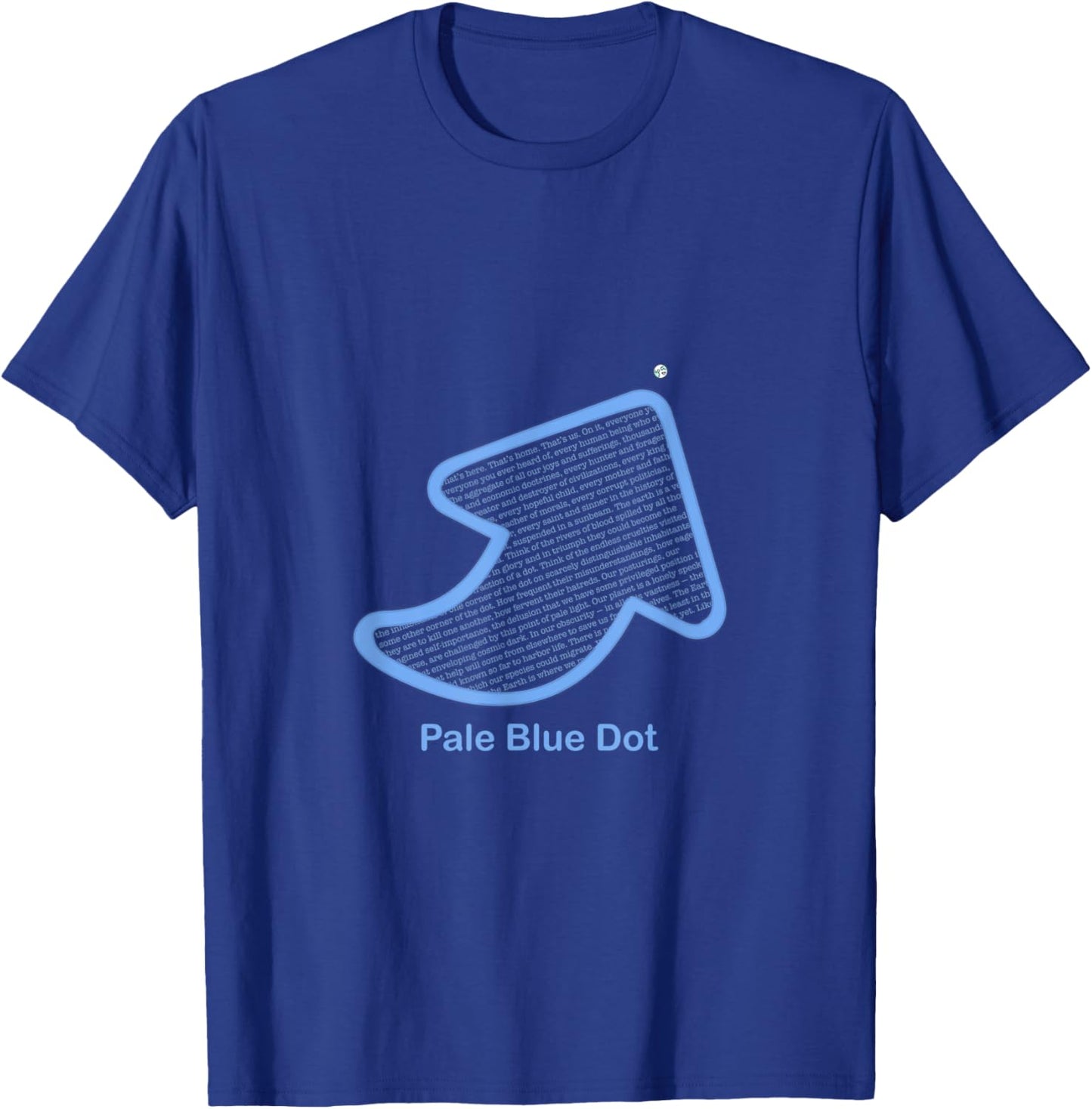 Pale Blue Dot T-Shirt - T-Shirt | Royal