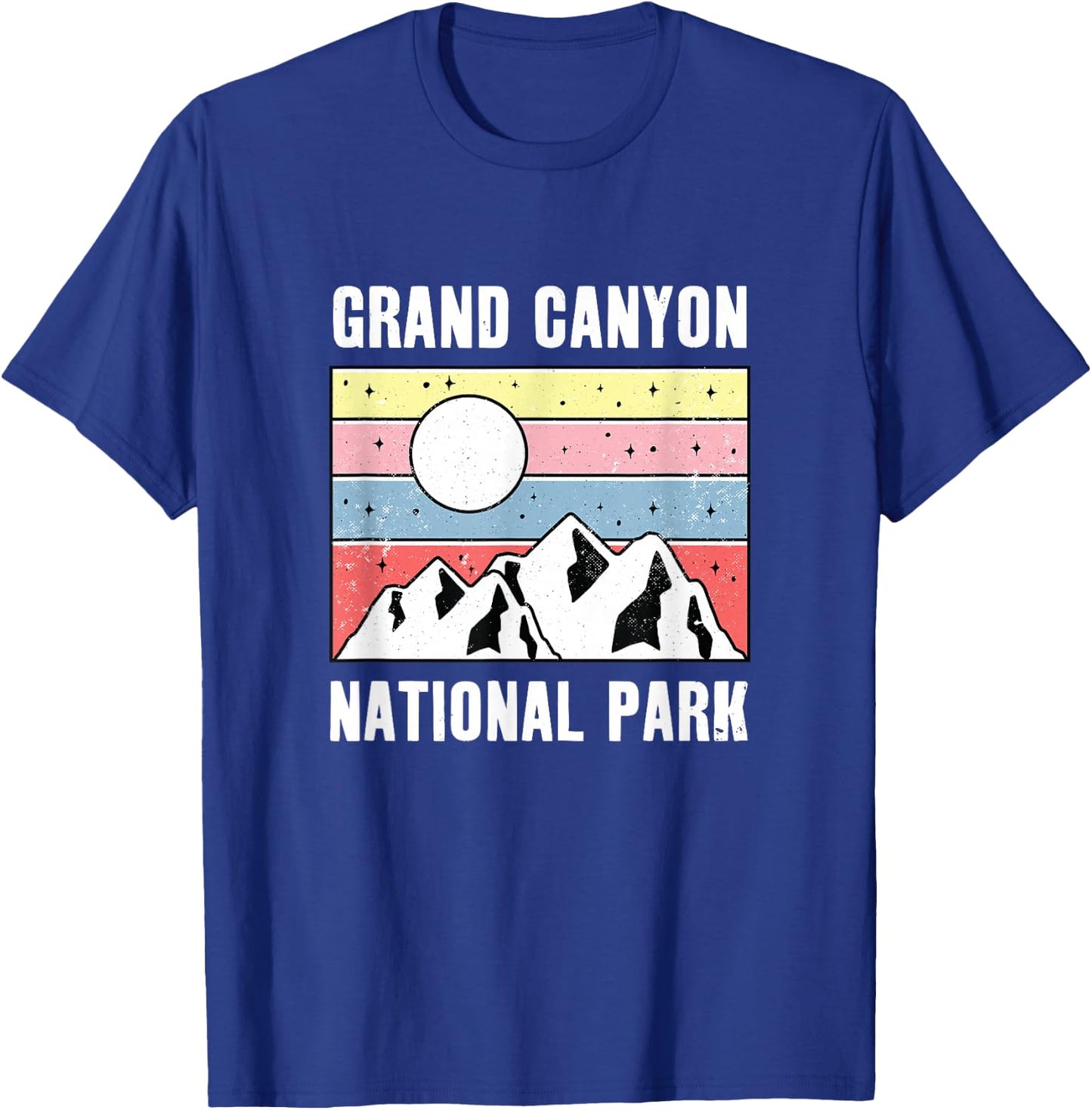 Grand Canyon National Park Mountain Sunset T-Shirt - T-Shirt | Royal