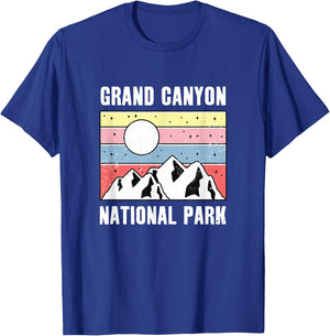 Grand Canyon National Park Mountain Sunset T-Shirt - T-Shirt | Royal