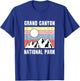 Grand Canyon National Park Mountain Sunset T-Shirt - T-Shirt | Royal