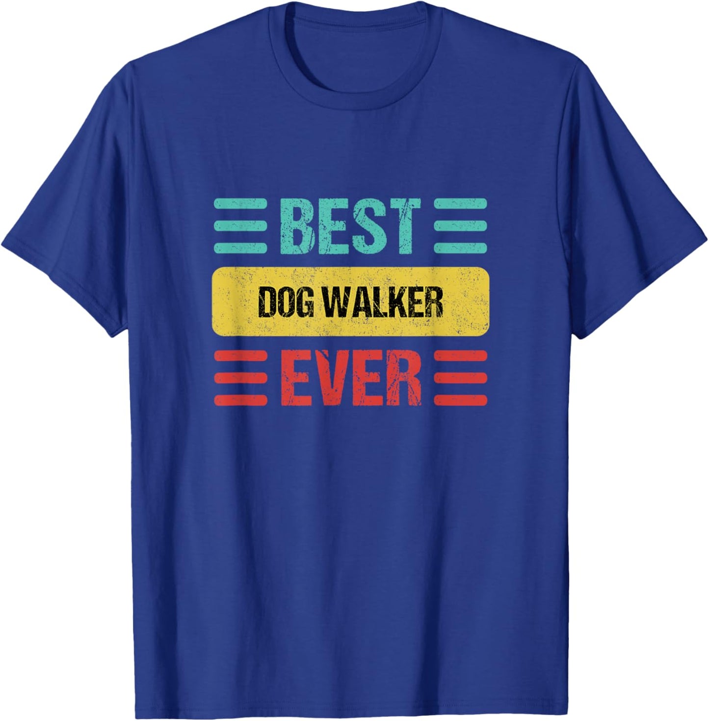 Dog Walker T-Shirt - T-Shirt | Royal