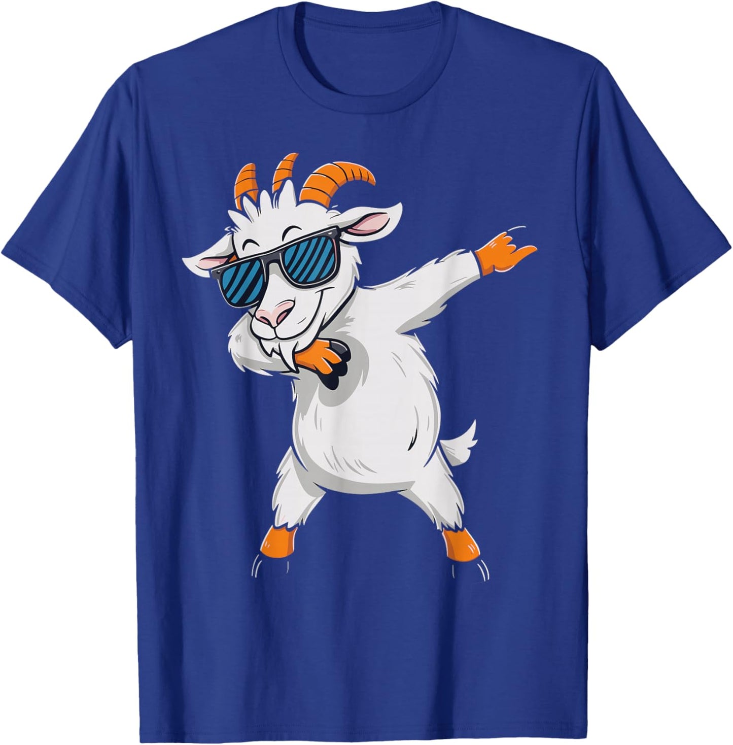 Dabbing Goat Goat Kids Costume Farm Animal T-Shirt - T-Shirt | Royal
