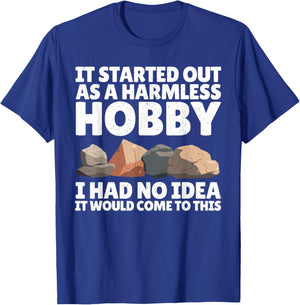 Rock Collecting Art Women Geology Rock Collector T-Shirt - T-Shirt | Royal