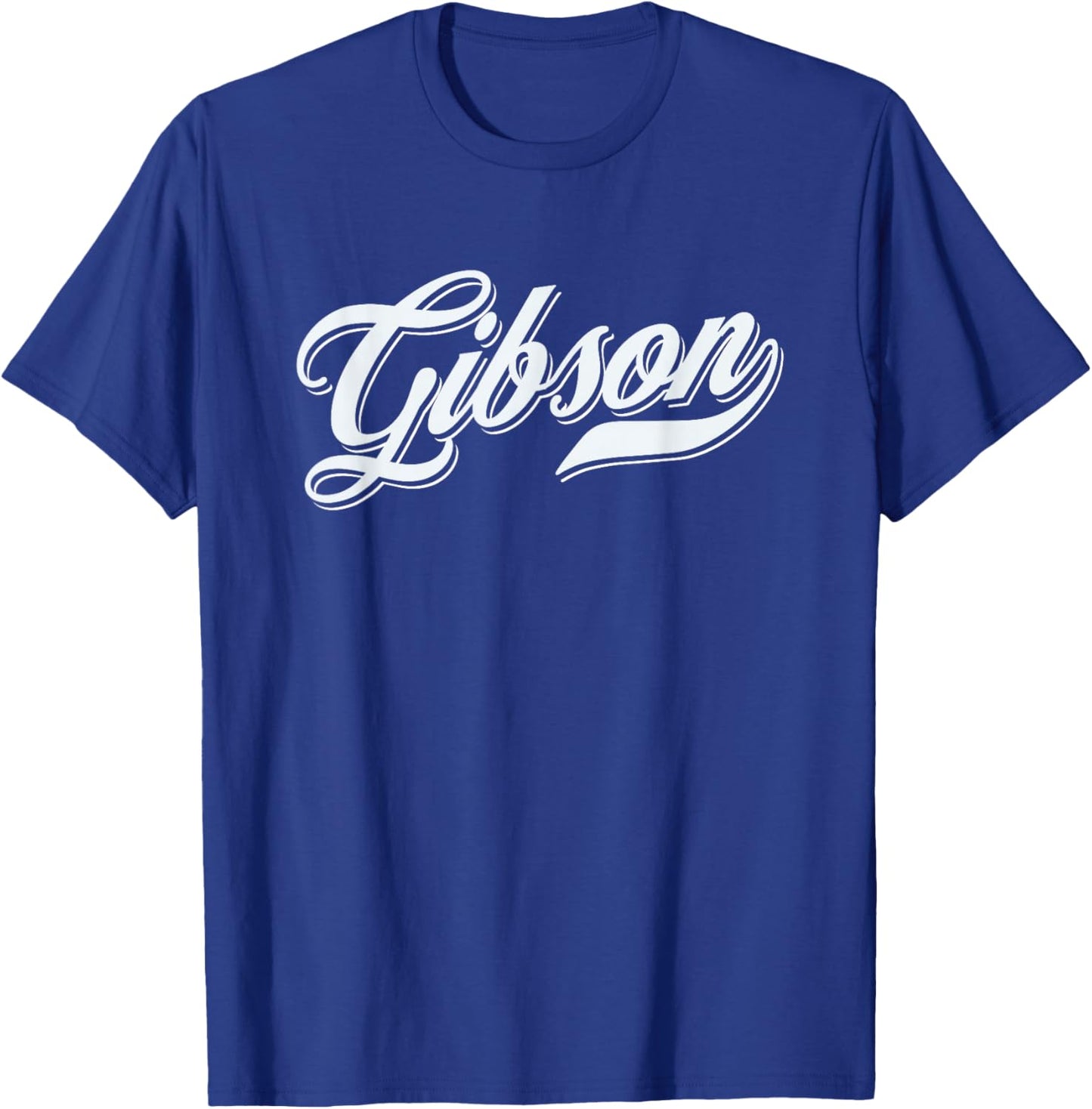 Man Boys Funny Funny Gift for Gibson T-Shirt - T-Shirt | Royal