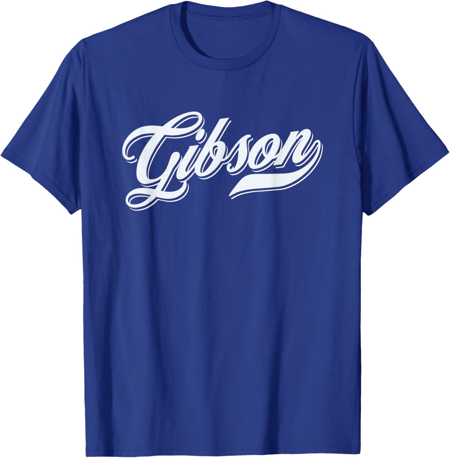 Man Boys Funny Funny Gift for Gibson T-Shirt - T-Shirt | Royal