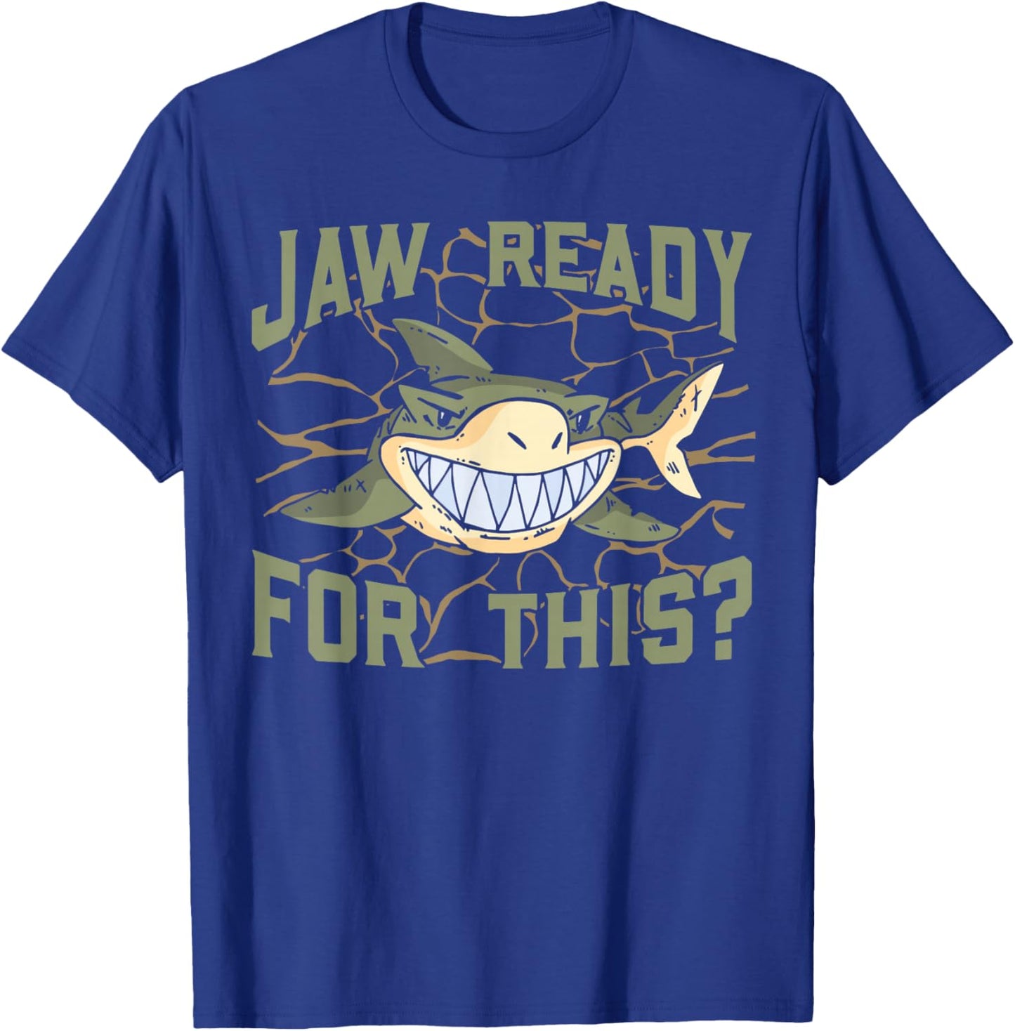 Jaw Ready For This? T-Shirt - T-Shirt | Royal