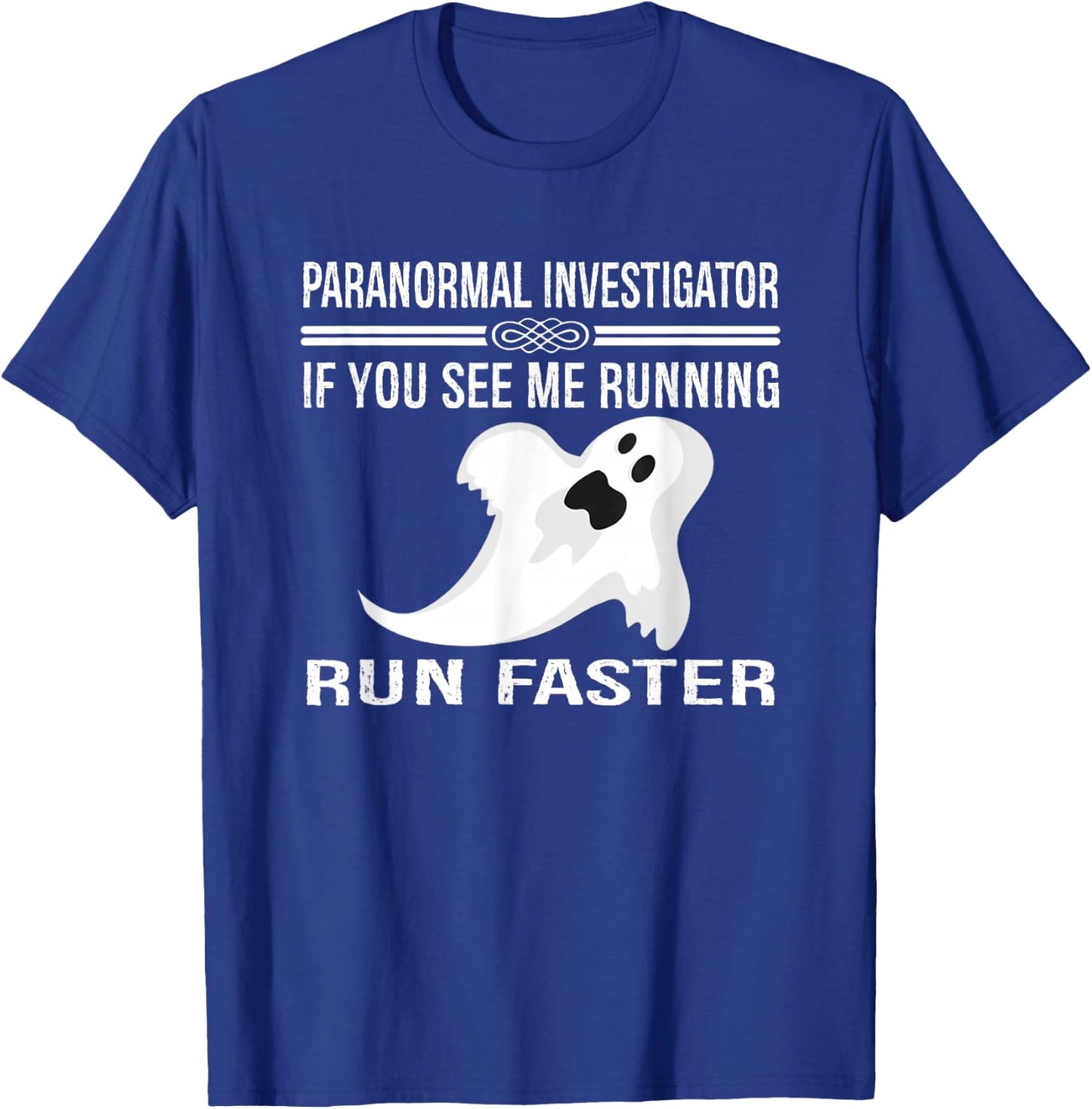 Paranormal Investigator Ghost Hunting T-Shirt - T-Shirt | Royal