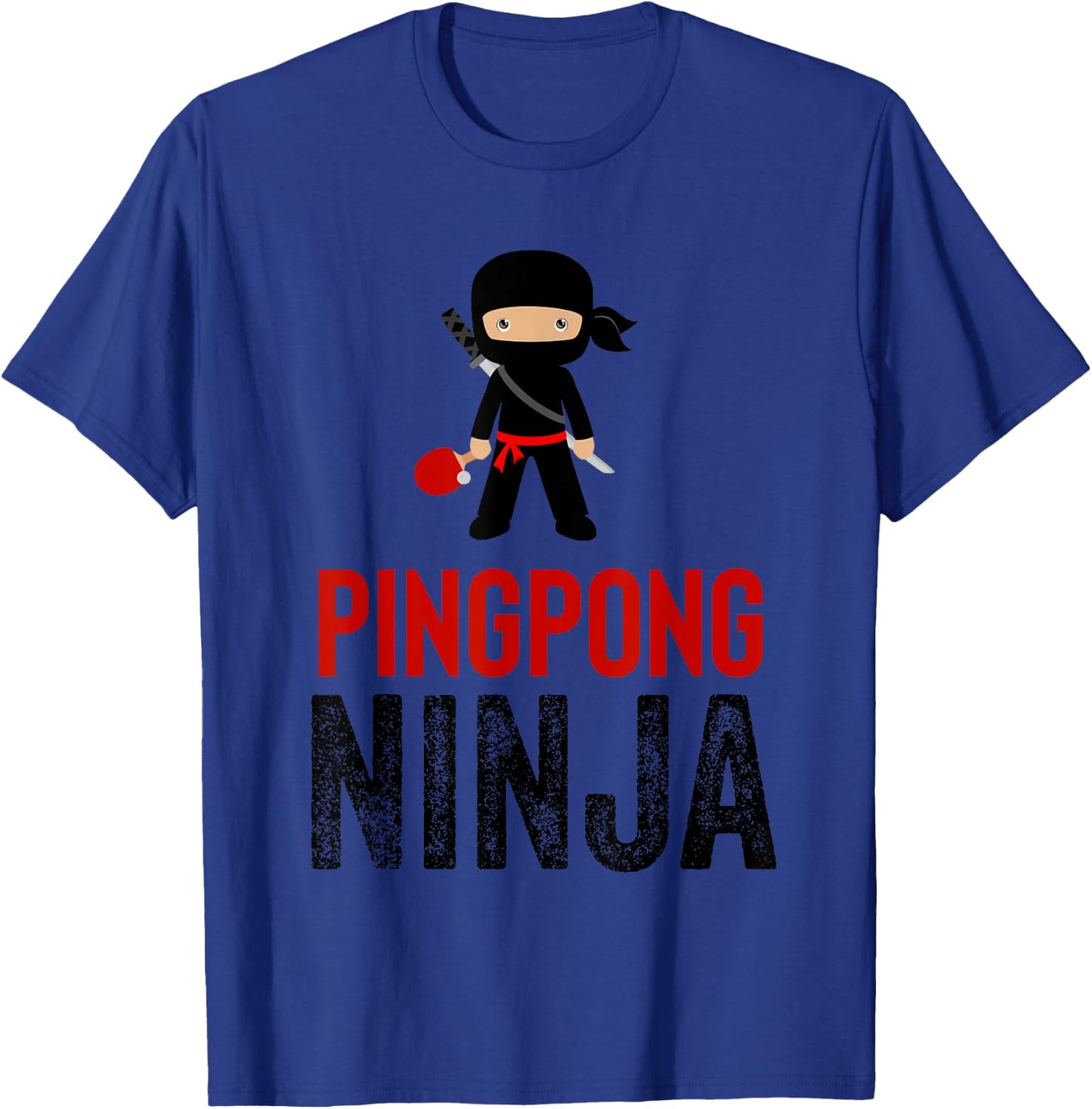 Ping Pong Ninja Table Tennis Kids Gift T-Shirt - T-Shirt | Royal
