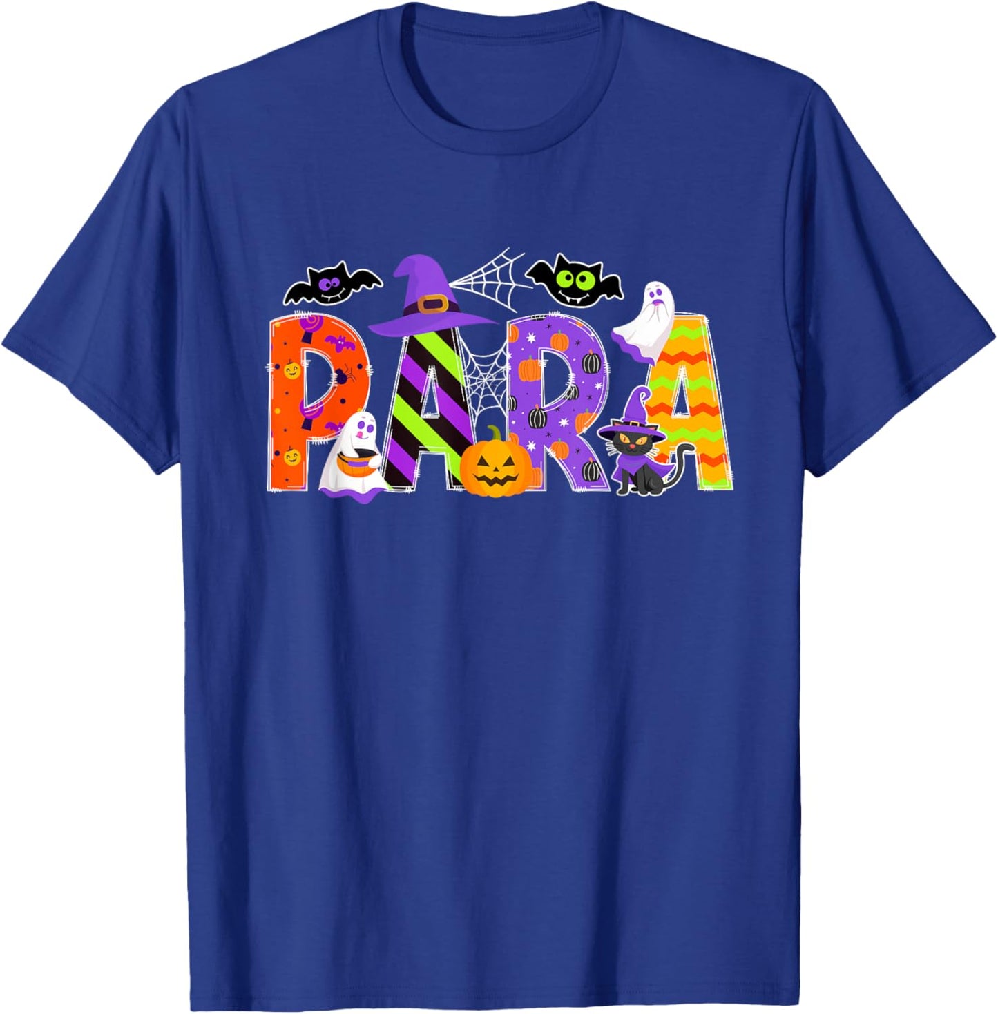 Spooky Para Halloween Paraprofessional T-Shirt - T-Shirt | Royal