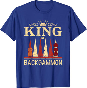 King of Backgammon T-Shirt - T-Shirt | Royal