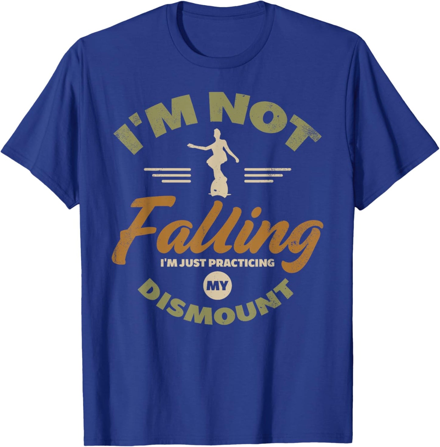 Monowheel Monocycle Solowheel Electric Unicycle T-Shirt - T-Shirt | Royal