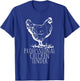 Professional Chicken Tender Crazy Chicken Lady T-Shirt - T-Shirt | Royal