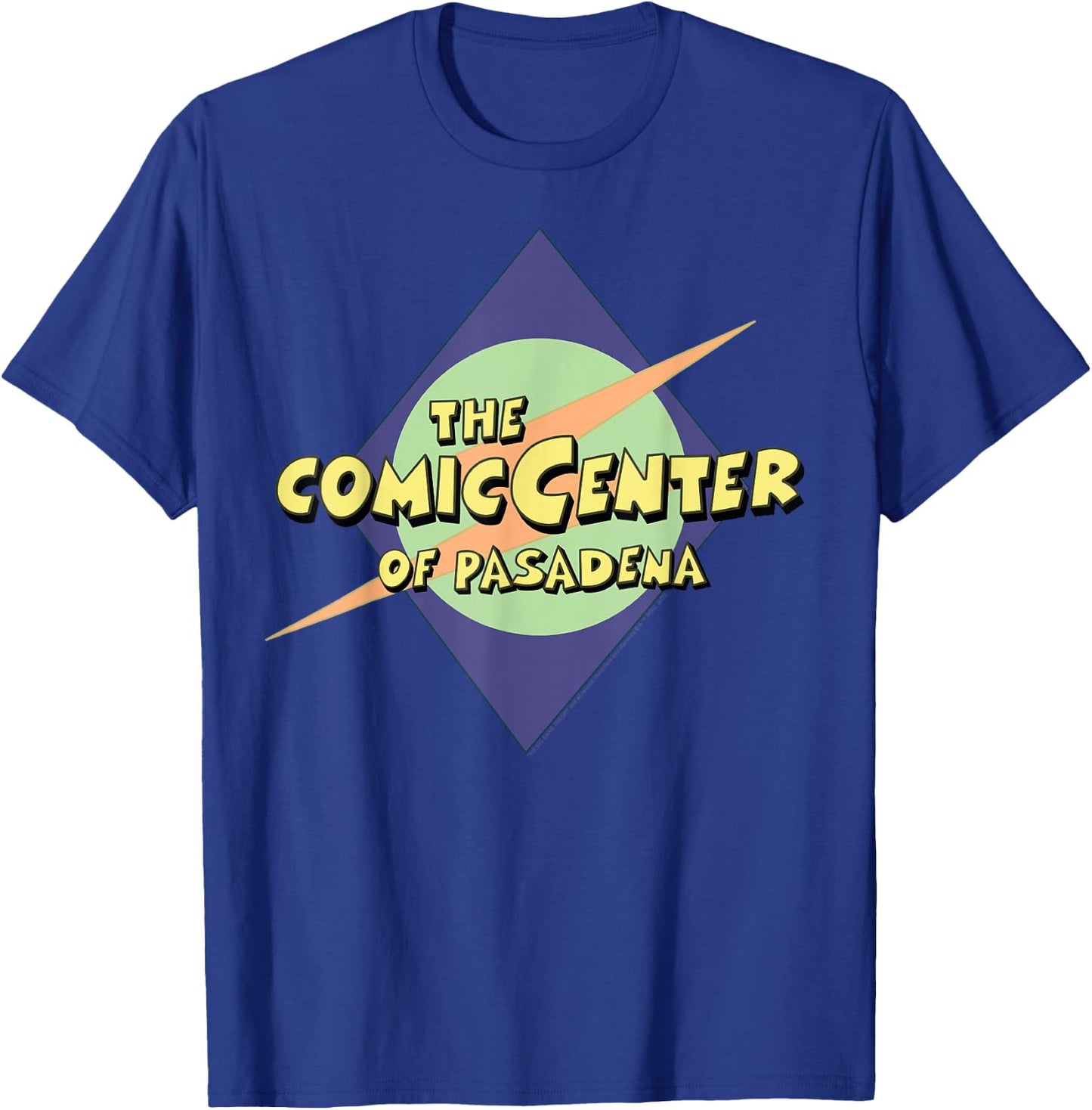 The Big Bang Theory The Comic Center of Pasadena T-Shirt - T-Shirt | Royal