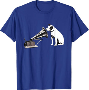 Voice of His Master Painting T-Shirt - T-Shirt | Royal