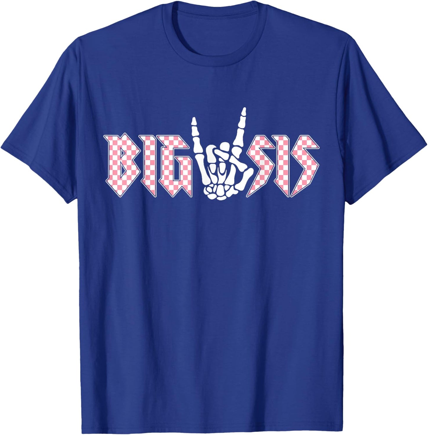 Big Sister Of The Bad Two the Bone Birthday 2 Years Old T-Shirt - T-Shirt | Royal