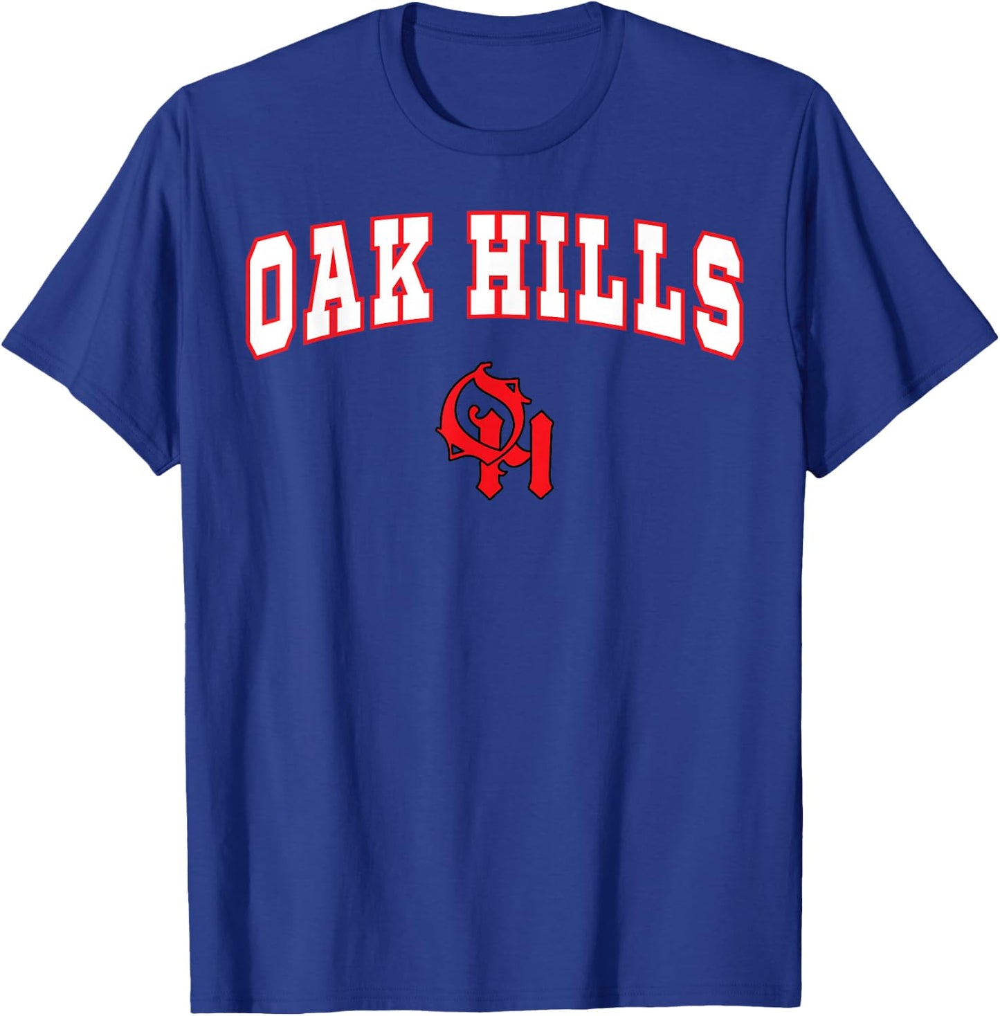 Oak Hills High School Highlanders C2 T-Shirt - T-Shirt | Royal