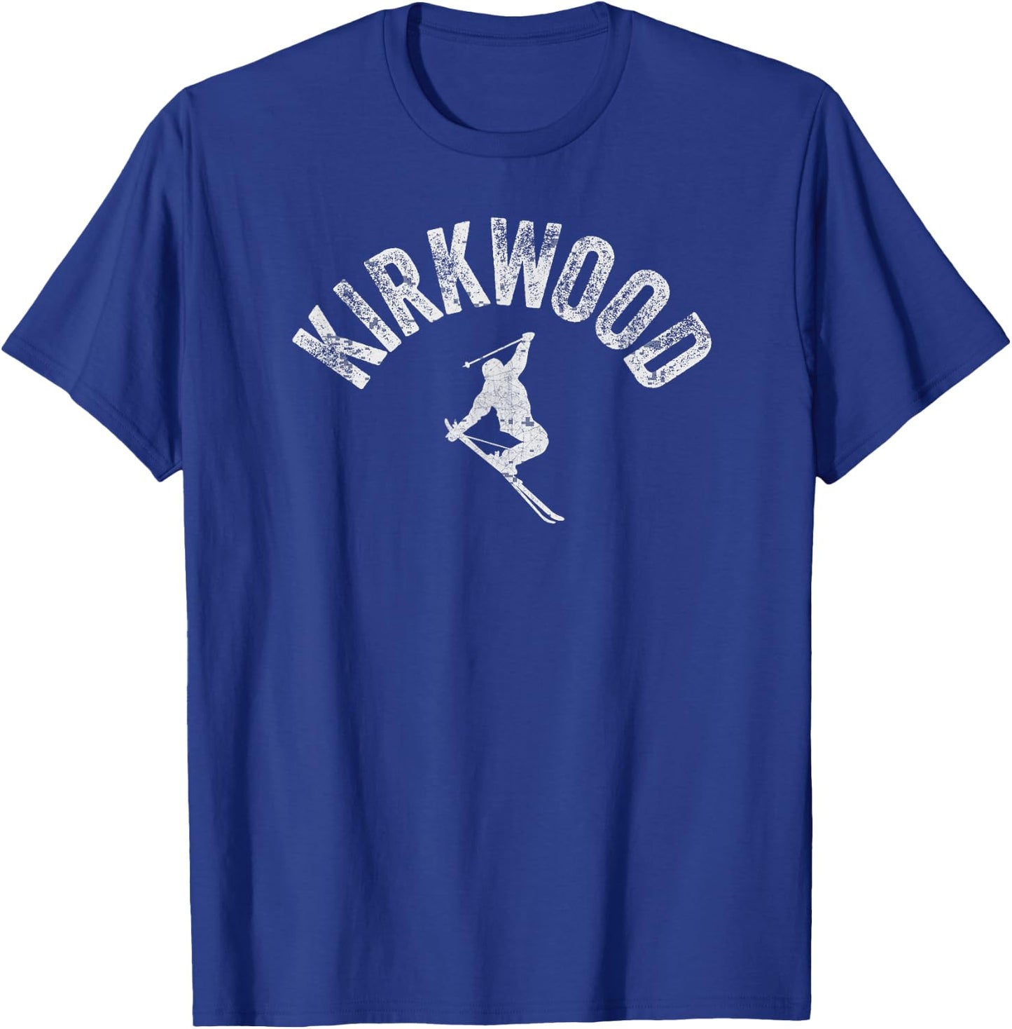 Ski Kirkwood CA Vintage Skiing Cool Kirkwood California Ski T-Shirt - T-Shirt | Royal