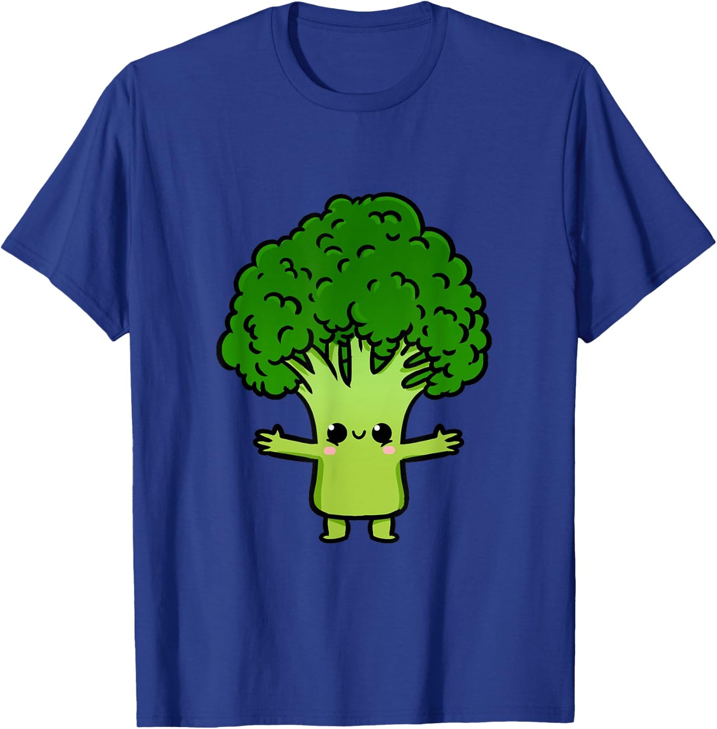 Kawaii Broccoli T-Shirt - T-Shirt | Royal