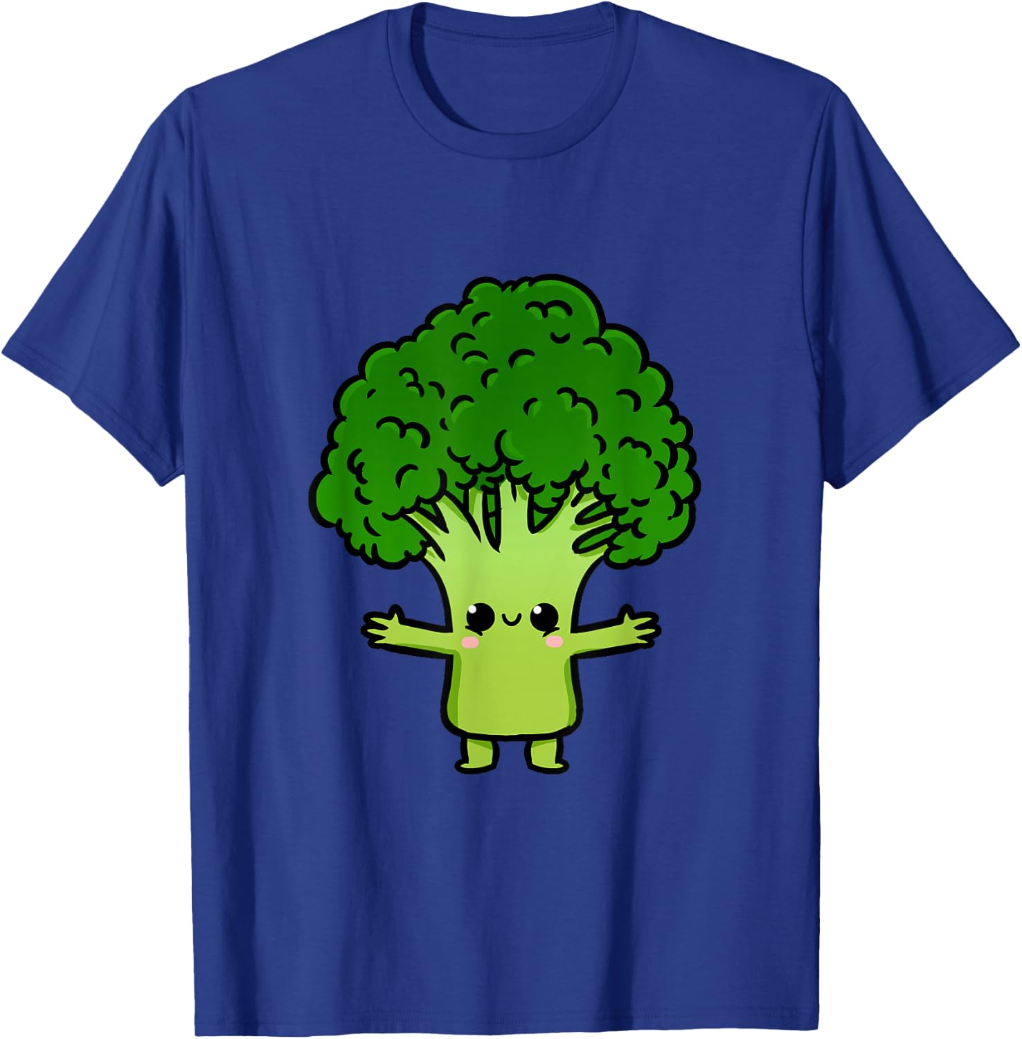 Kawaii Broccoli T-Shirt - T-Shirt | Royal