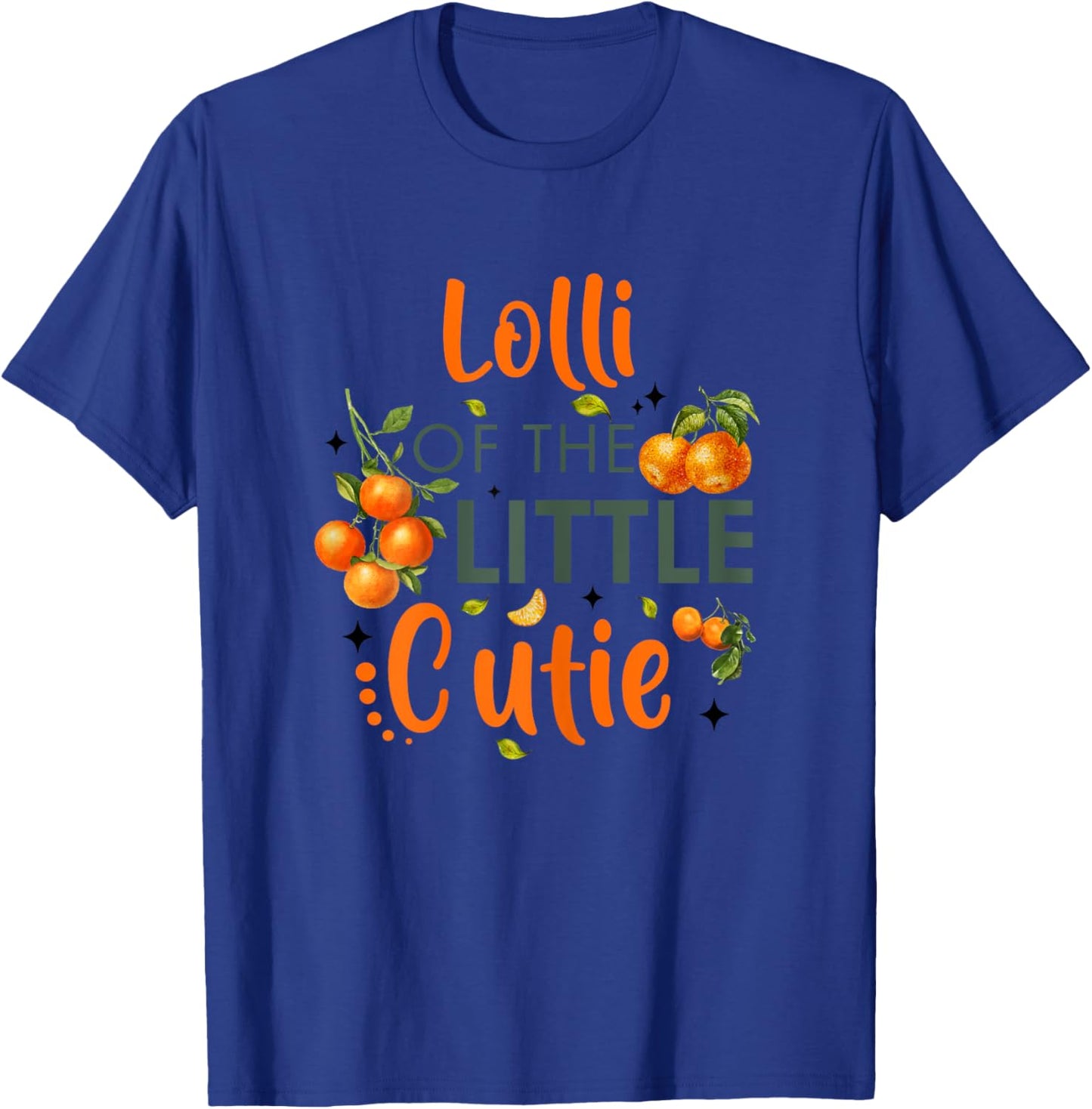Lolli Of The Little Cutie Orange 1st Birthday Party T-Shirt - T-Shirt | Royal