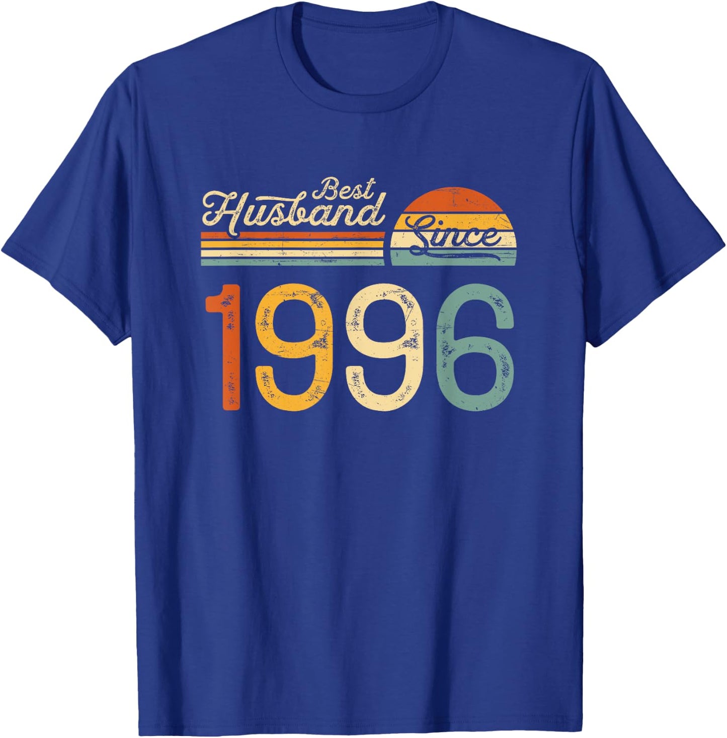29th wedding anniversary 29 years - Best Husband Since 1996 T-Shirt - T-Shirt | Royal