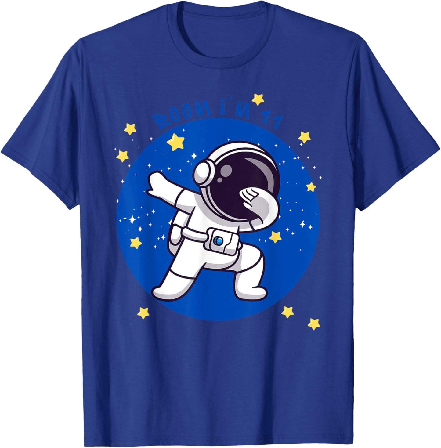 BOOM I'M 11! 11 Year Old Birthday Gear T-Shirt - T-Shirt | Royal