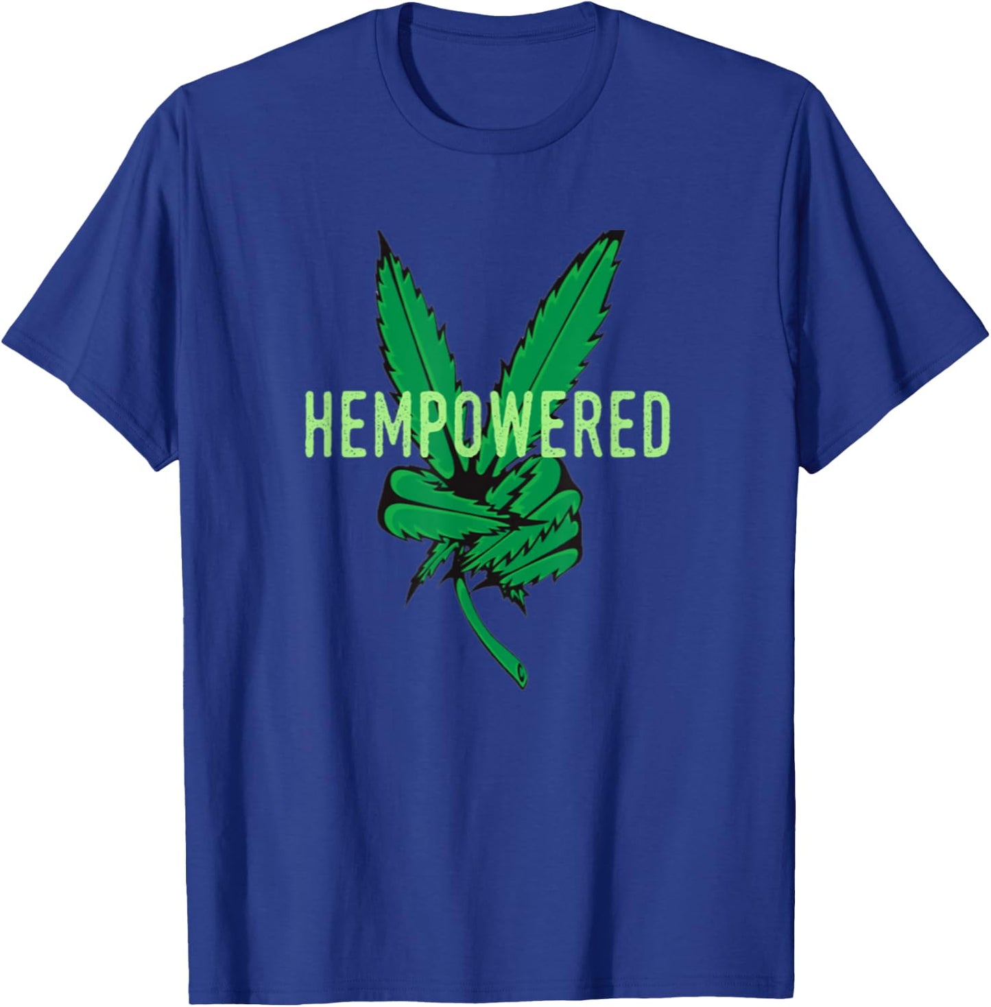 Hemp Farmer Shirt Hempowered Medical Cbd Oil T-Shirt - T-Shirt | Royal