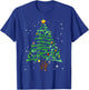 Xmas Patriotic 2nd Amendment Gun Christmas Tree T-Shirt - T-Shirt | Royal