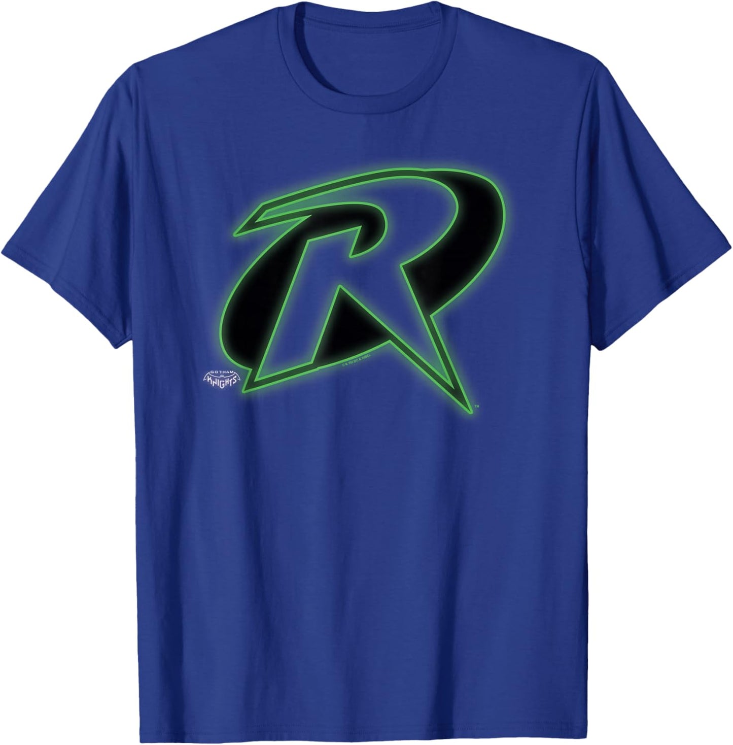 Gotham Knight Robin Logo T-Shirt - T-Shirt | Royal