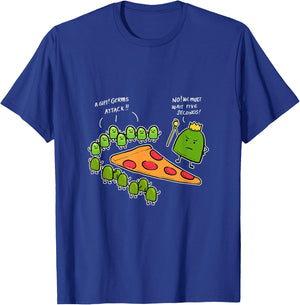 Five Second Rule Funny Foodie T-Shirt - T-Shirt | Royal