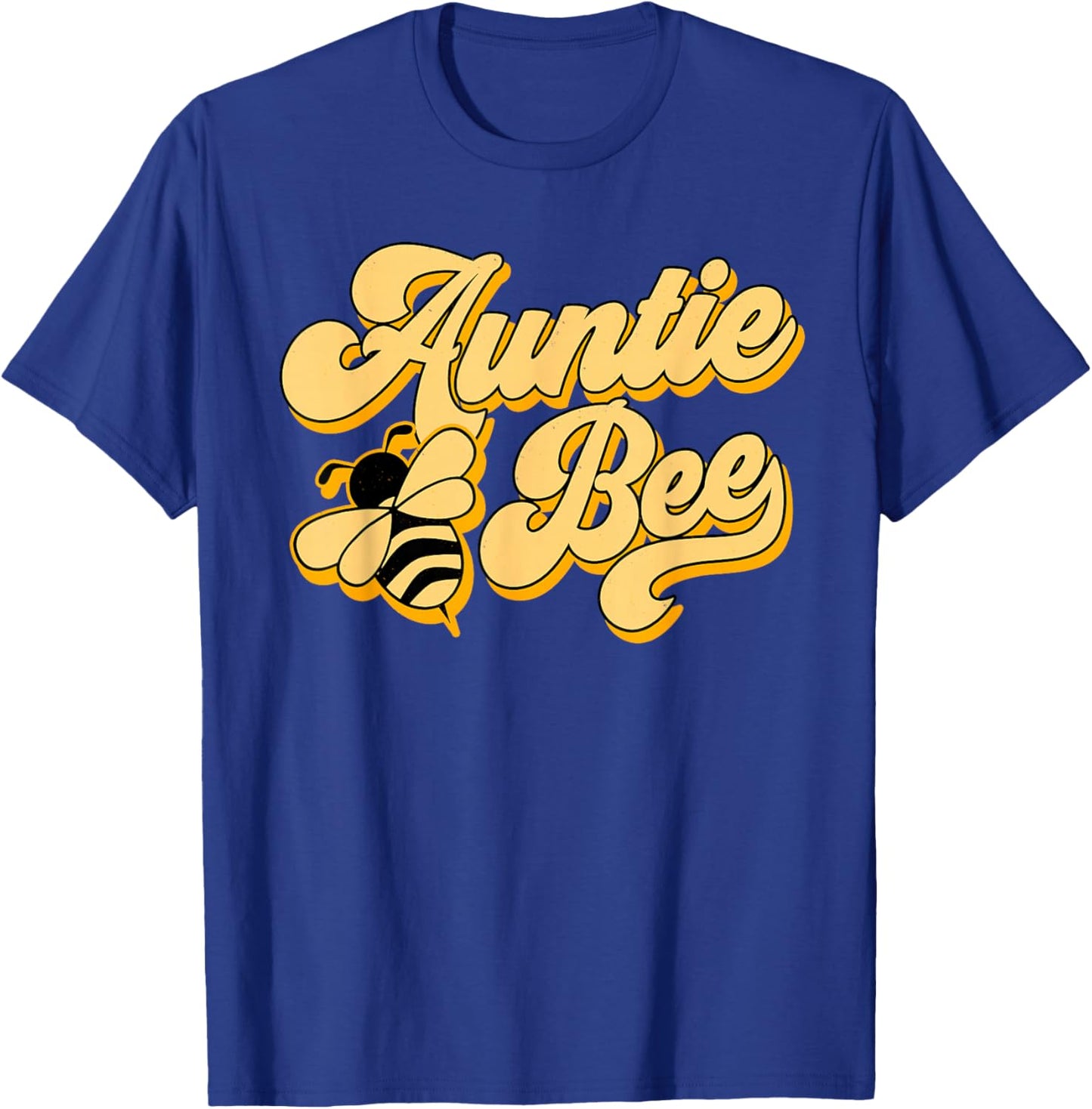 Auntie Bee 1st Birthday Outfit For Beekeeper Aunty Women T-Shirt - T-Shirt | Royal