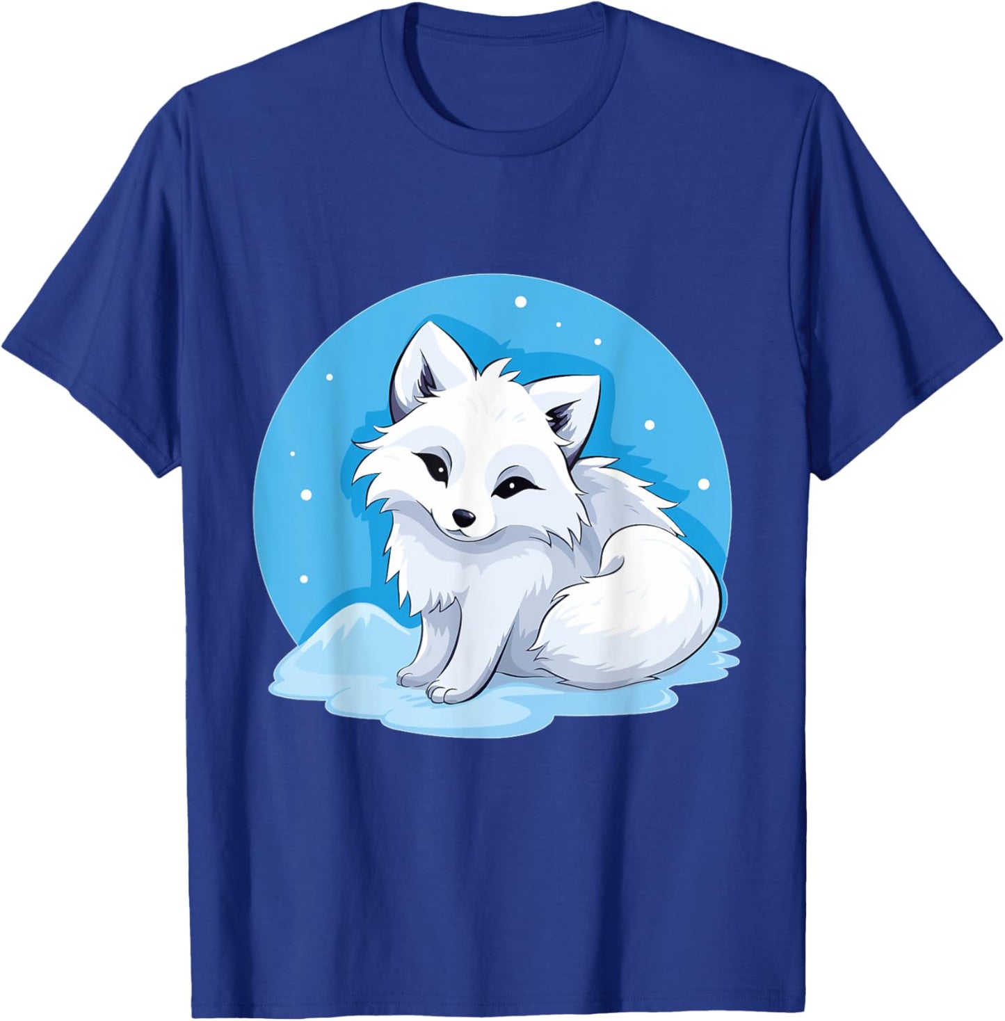 Arctic Fox Artic Animals Cute Artic Fox Lover Pajamas T-Shirt - T-Shirt | Royal