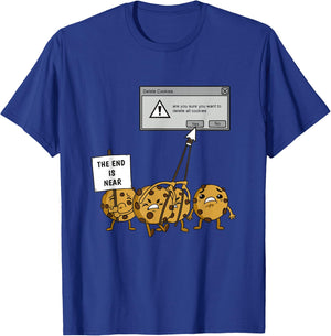 Delete All Cookies Software Engineer T-Shirt - T-Shirt | Royal