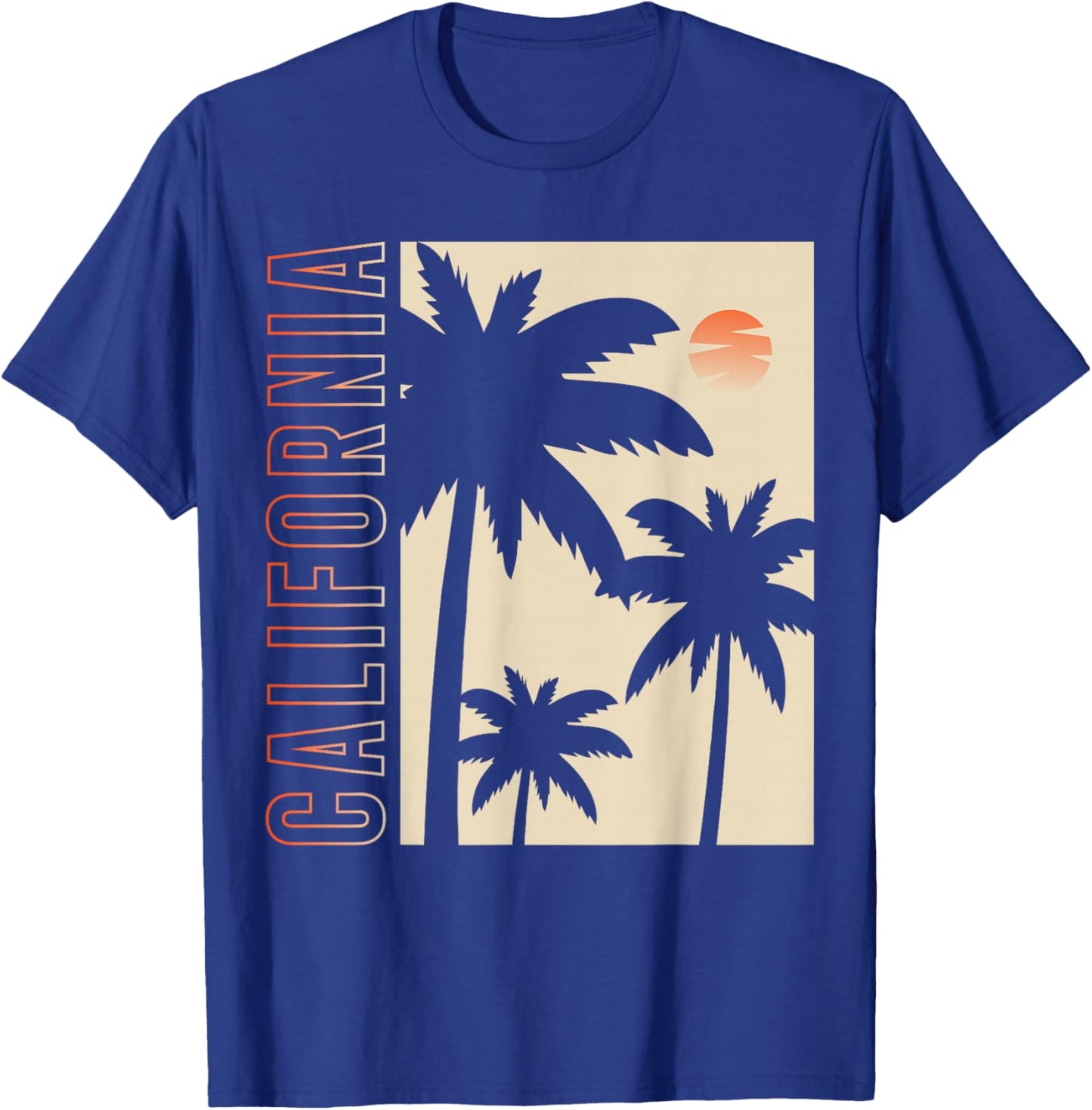 California T-Shirt - T-Shirt | Royal