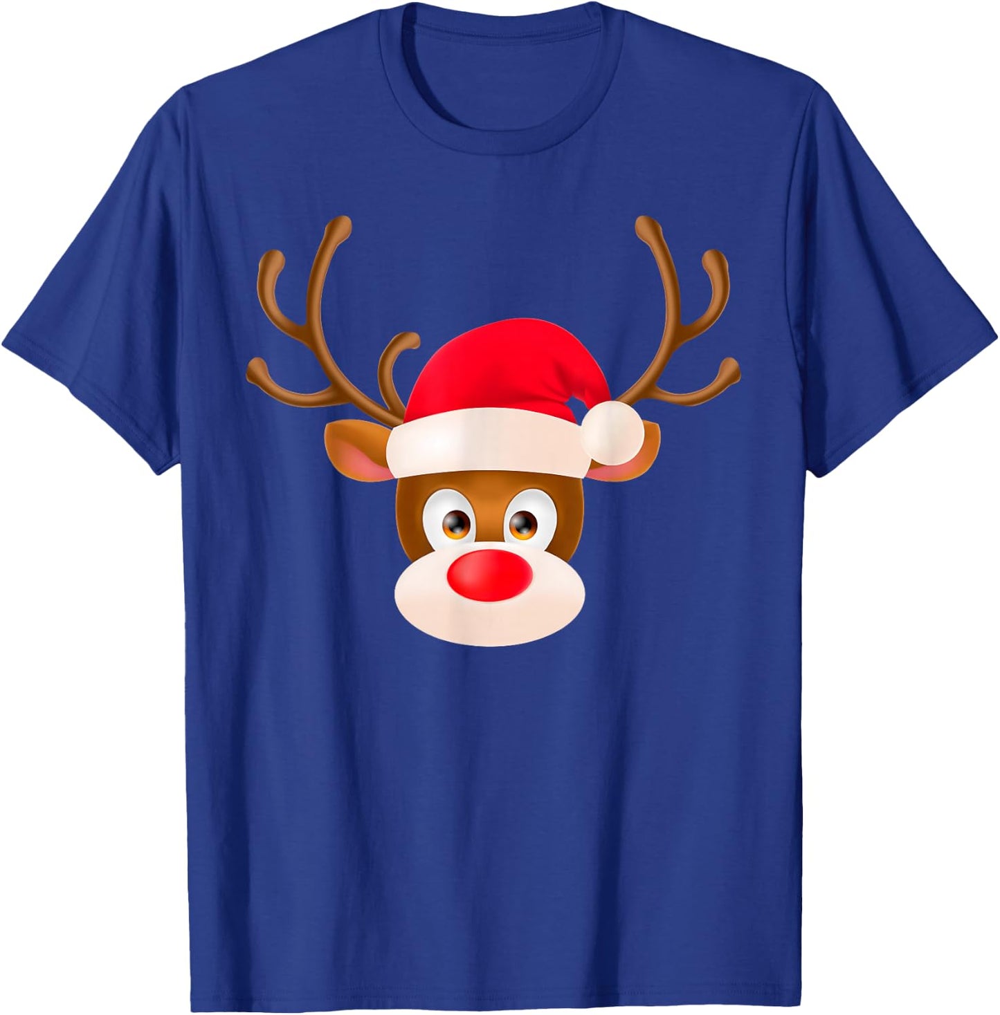 Rudolph The Red Nose Reindeer Christmas Pajama Girl Boy T-Shirt - T-Shirt | Royal