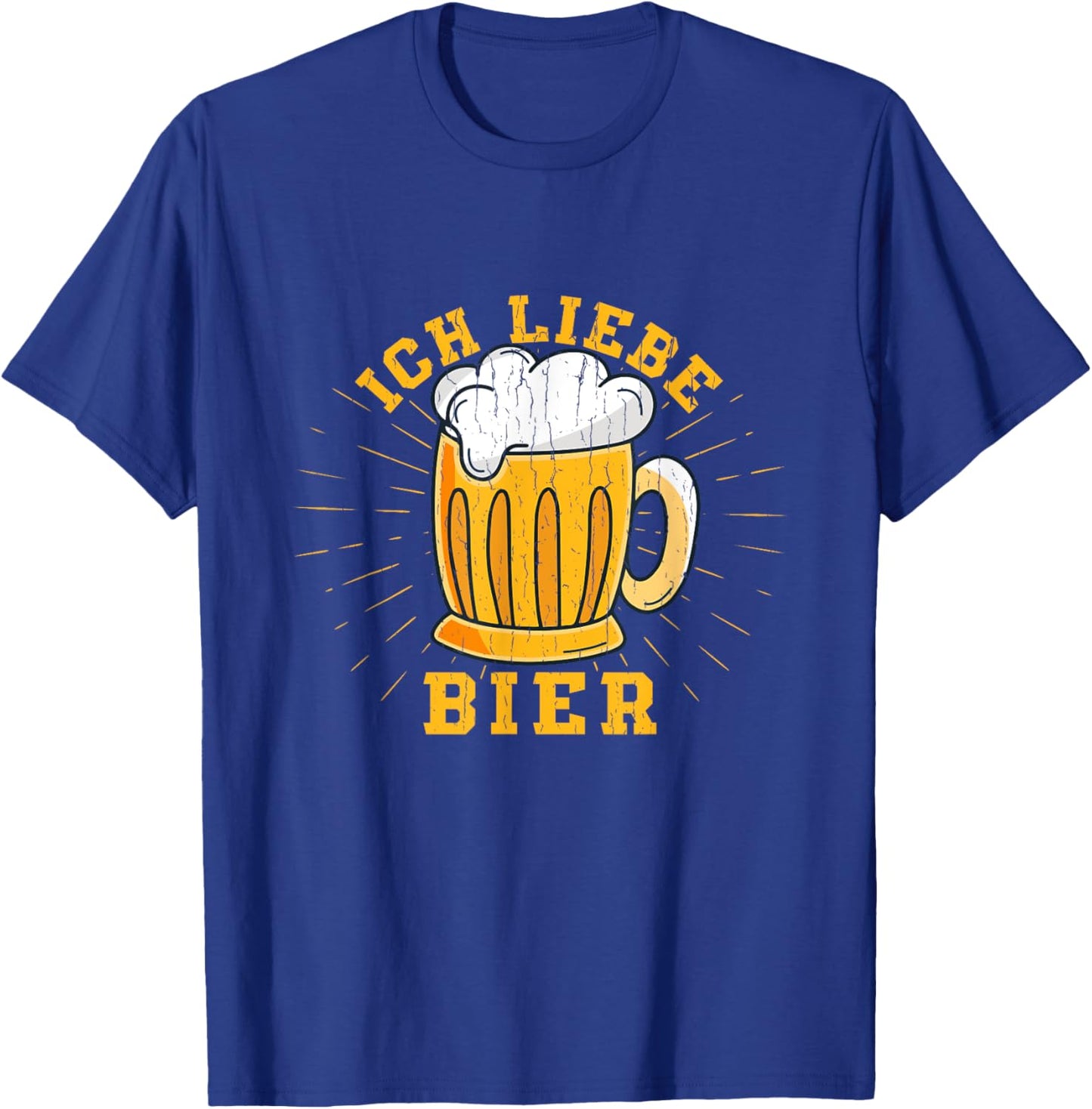 Oktoberfest Ich Liebe Bier Funny German Costume Men Women T-Shirt - T-Shirt | Royal
