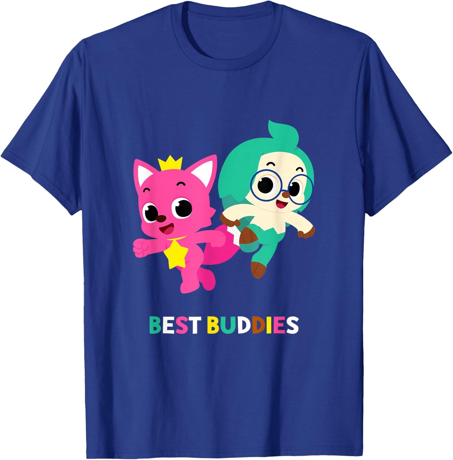 Pinkfong Wonderstar Best Buddies Pinkfong and Hogi T-Shirt - T-Shirt | Royal
