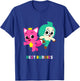 Pinkfong Wonderstar Best Buddies Pinkfong and Hogi T-Shirt - T-Shirt | Royal