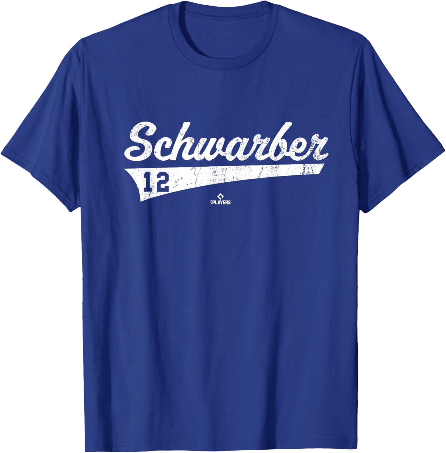 Vintage Gameday Kyle Schwarber Philadelphia MLBPA T-Shirt - T-Shirt | Royal