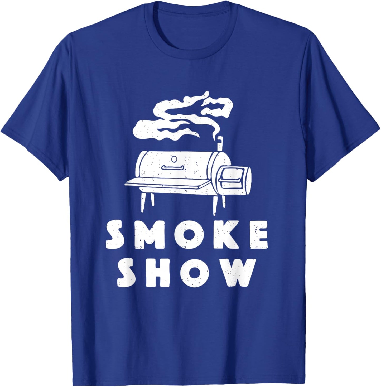 Smoke Show Funny BBQ Grilling Meat Grill Burnt Ends Barbecue T-Shirt - T-Shirt | Royal