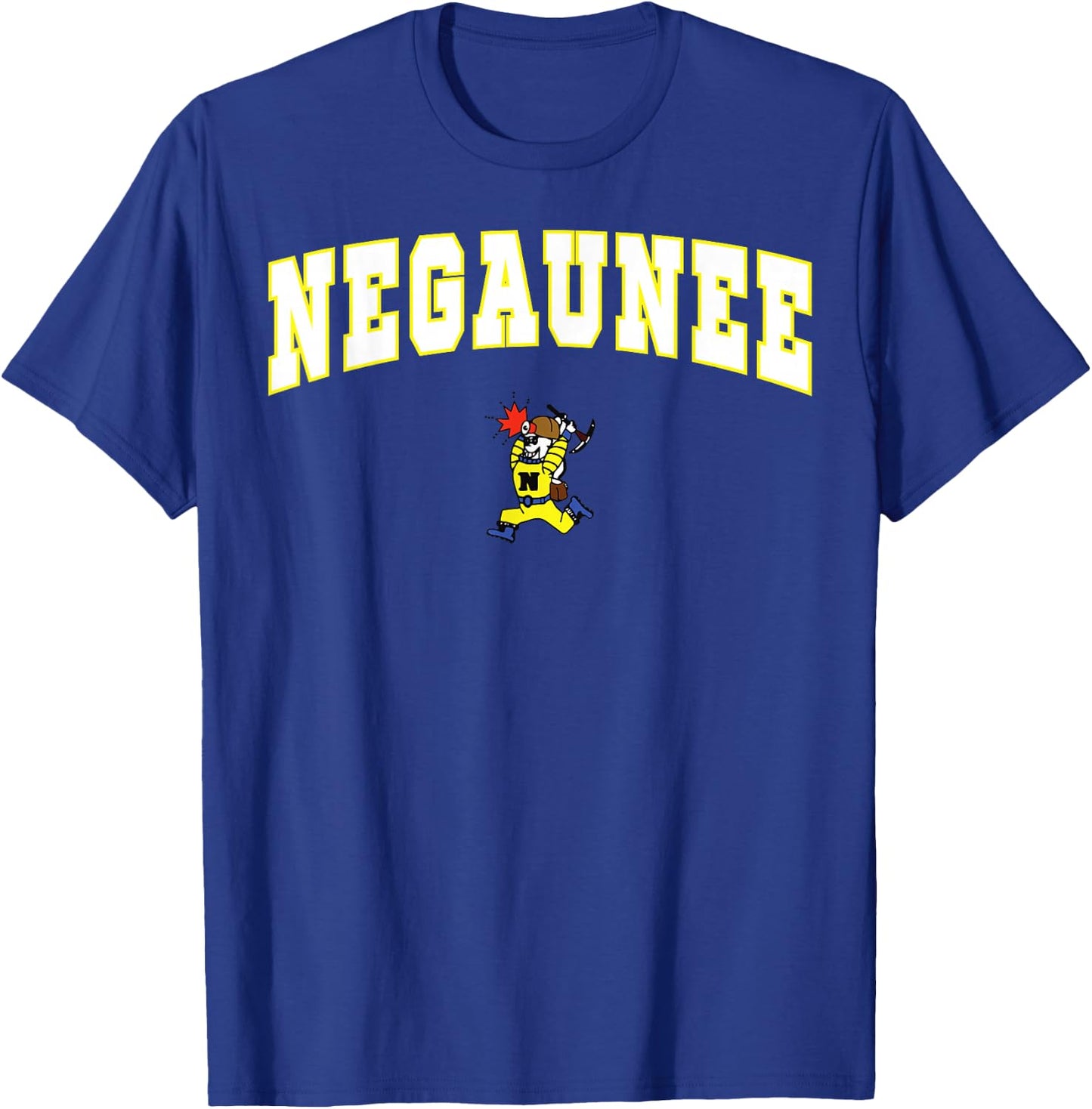 Negaunee High School Miners T-Shirt - T-Shirt | Royal
