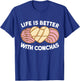 Conchas Pan Dulce Latina Mexican Mujer Concha Pastry T-Shirt - T-Shirt | Royal