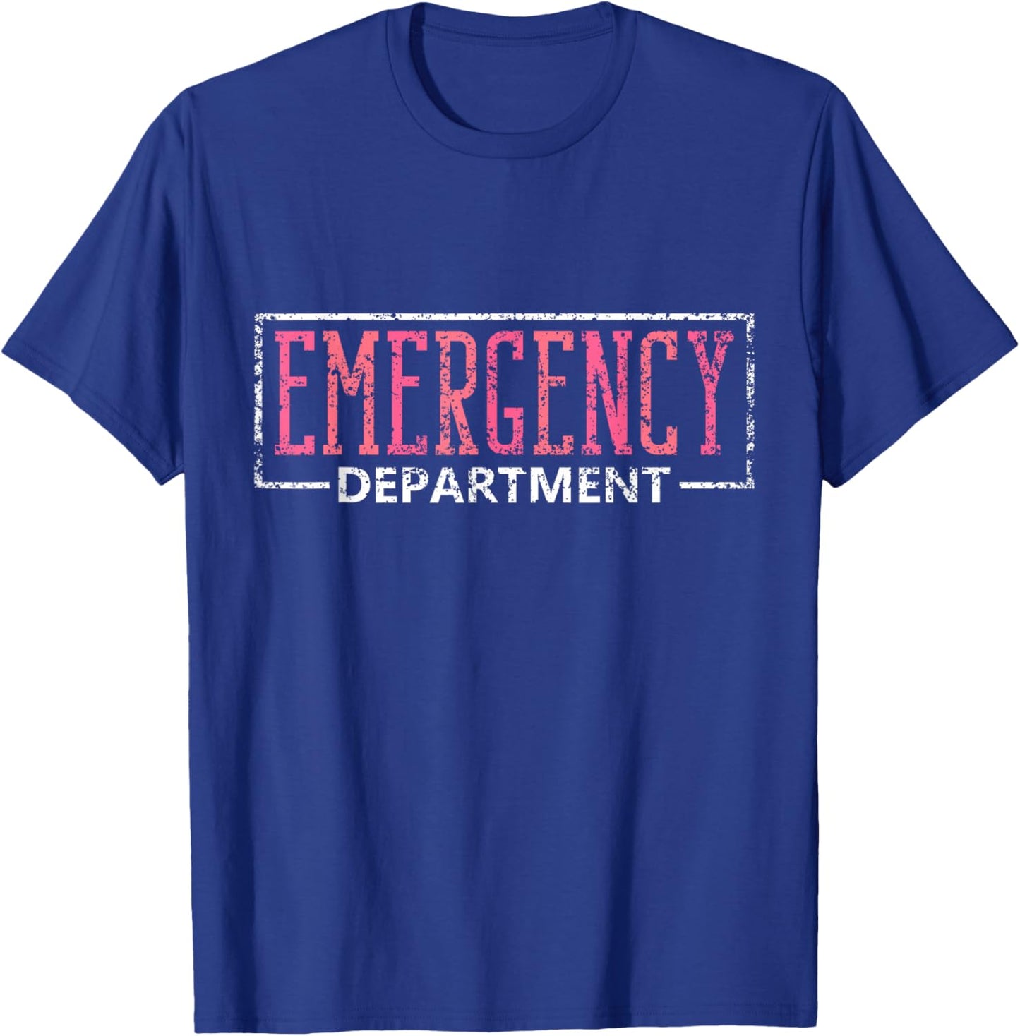 Emergency Department Nurses Nursing Icu Emergency Nurse T-Shirt - T-Shirt | Royal