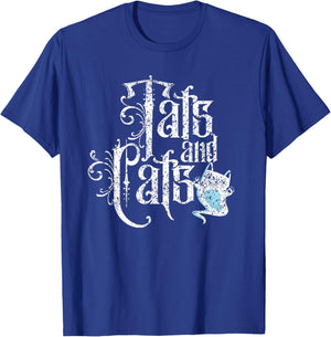 Tats And Cats Art Job Ink Artist Tattoo T-Shirt - T-Shirt | Royal