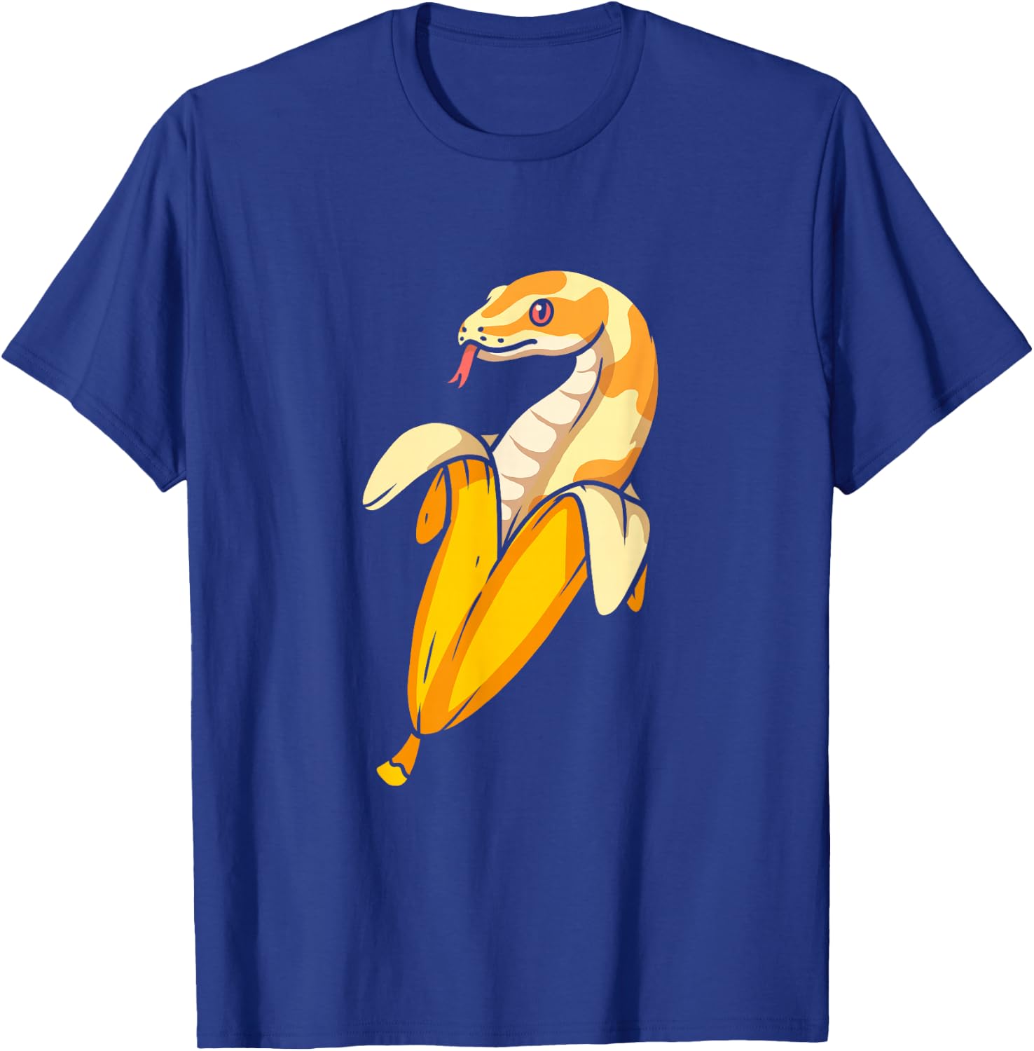 Ball Python Banana Reptile Snake Owner T-Shirt - T-Shirt | Royal