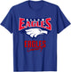 Allen Eagles Logo Country HS T-Shirt - T-Shirt | Royal