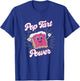 Pop Tart Power! Funny Gym Exercise Poptart Kawaii T-Shirt - T-Shirt | Royal