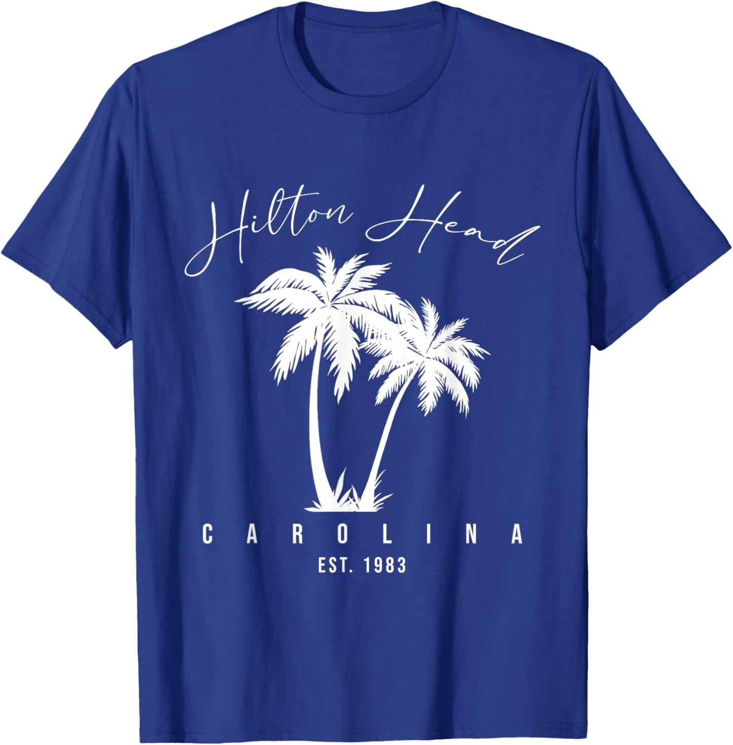 Hilton Head Island SC | Hilton Head South Carolina Gifts T-Shirt - T-Shirt | Royal