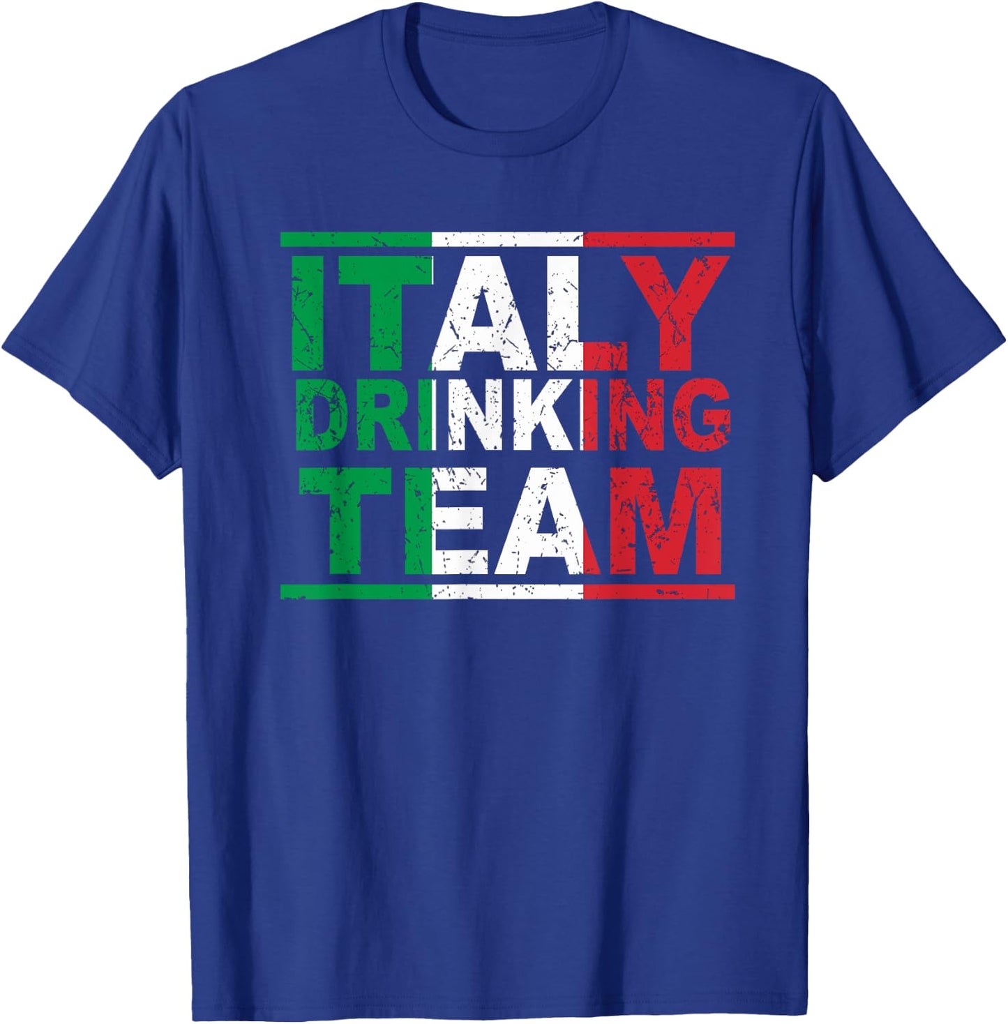 Italy Drinking Team Italian Beerlogist Whiskey Lover T-Shirt - T-Shirt | Royal